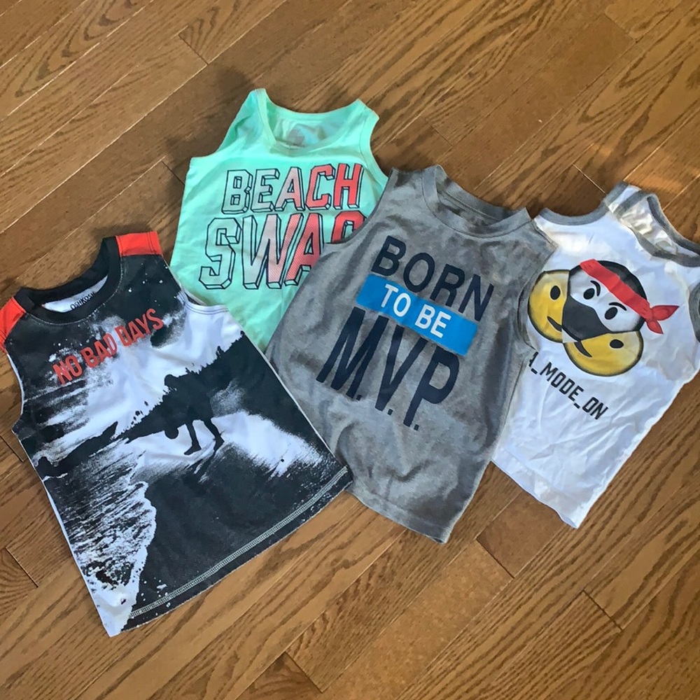 Boys Bundle Tank Tops Size 4
